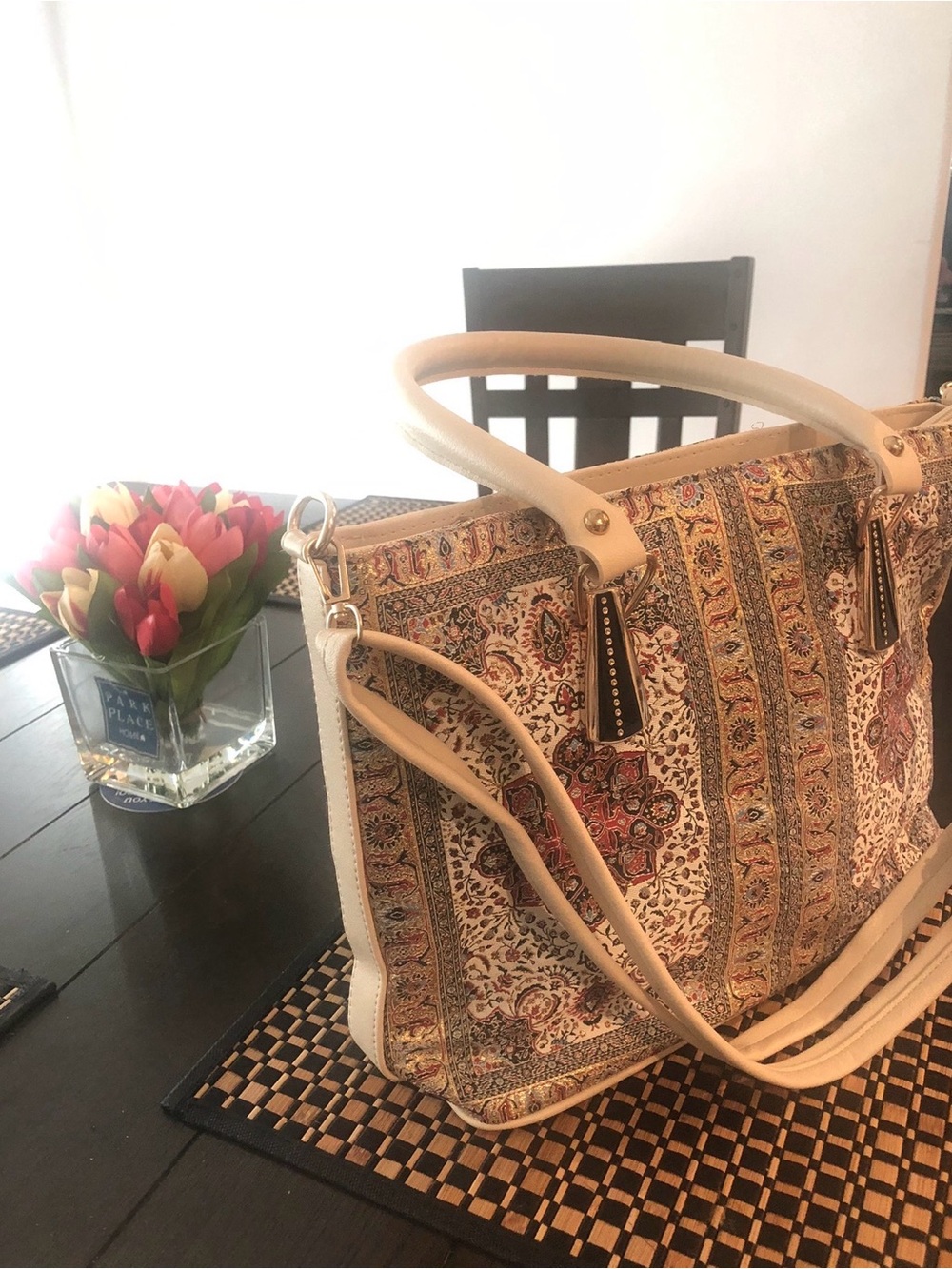 Brand New Canvas Handbag.